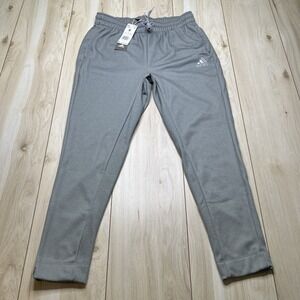 Adidas GG Tap Pant Athletic Performance Logo Gray Womens Size Medium NWT